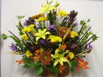 Fall Harvest from local Myrtle Beach florist, Bright & Beautiful Flowers