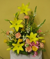 Lovely Lilies from local Myrtle Beach florist, Bright & Beautiful Flowers