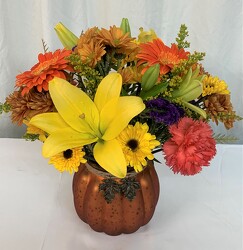 Fall Flair from local Myrtle Beach florist, Bright & Beautiful Flowers