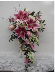 Traditional Stargazers from local Myrtle Beach florist, Bright & Beautiful Flowers