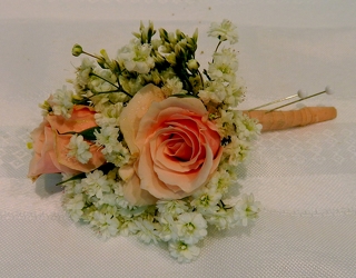 Sweetheart Rose and Baby Breath from local Myrtle Beach florist, Bright & Beautiful Flowers