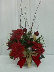 Christmas Natually from local Myrtle Beach florist, Bright & Beautiful Flowers