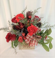 Country Christmas from local Myrtle Beach florist, Bright & Beautiful Flowers