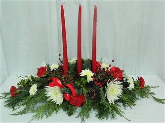 Home for the Holidays from local Myrtle Beach florist, Bright & Beautiful Flowers