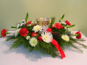 Elegant Christmas from local Myrtle Beach florist, Bright & Beautiful Flowers