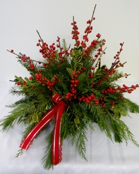 Wishing you a Berry Christmas from local Myrtle Beach florist, Bright & Beautiful Flowers