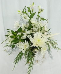 Starfish and Snowflakes from local Myrtle Beach florist, Bright & Beautiful Flowers