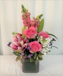 Easter Pinks from local Myrtle Beach florist, Bright & Beautiful Flowers