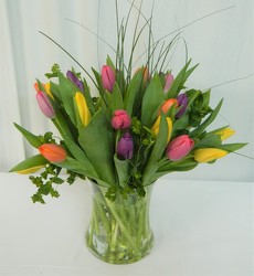 Tulip Treasures from local Myrtle Beach florist, Bright & Beautiful Flowers