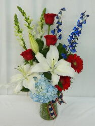 Salute from local Myrtle Beach florist, Bright & Beautiful Flowers