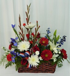 America the Beautiful from local Myrtle Beach florist, Bright & Beautiful Flowers