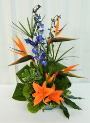 Touch of the Islands from local Myrtle Beach florist, Bright & Beautiful Flowers