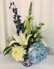 Blissful Blues from local Myrtle Beach florist, Bright & Beautiful Flowers