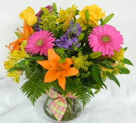 The Joy of Color from local Myrtle Beach florist, Bright & Beautiful Flowers