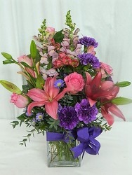 Passion Cubed from local Myrtle Beach florist, Bright & Beautiful Flowers