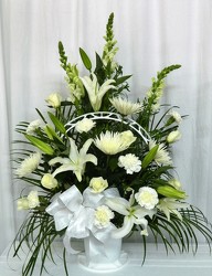 Angel Wings Basket from local Myrtle Beach florist, Bright & Beautiful Flowers