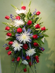 Hero's Tribute from local Myrtle Beach florist, Bright & Beautiful Flowers