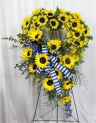 Sunflower Rembrance from local Myrtle Beach florist, Bright & Beautiful Flowers