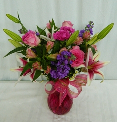 Dreaming in Pink from local Myrtle Beach florist, Bright & Beautiful Flowers