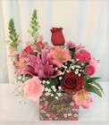 Love You Mom! from local Myrtle Beach florist, Bright & Beautiful Flowers