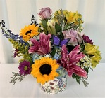 Colorful Butterfly Garden from local Myrtle Beach florist, Bright & Beautiful Flowers