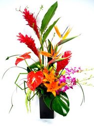 Taste of the Tropics from local Myrtle Beach florist, Bright & Beautiful Flowers