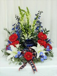 Love of Country from local Myrtle Beach florist, Bright & Beautiful Flowers