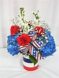 Stars and Stripes Forever from local Myrtle Beach florist, Bright & Beautiful Flowers
