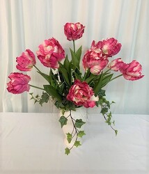 Tall Tulips Silk Arrangement from local Myrtle Beach florist, Bright & Beautiful Flowers