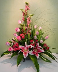 Pink Reflections from local Myrtle Beach florist, Bright & Beautiful Flowers