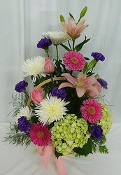 Spring Tribute from local Myrtle Beach florist, Bright & Beautiful Flowers