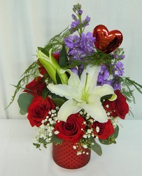 Lots of Love from local Myrtle Beach florist, Bright & Beautiful Flowers