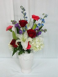 LOVE from local Myrtle Beach florist, Bright & Beautiful Flowers