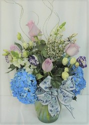 True Blue from local Myrtle Beach florist, Bright & Beautiful Flowers