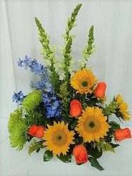 Simple Autumn Elegance from local Myrtle Beach florist, Bright & Beautiful Flowers