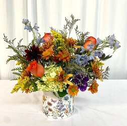 Wild Autumn Rose Garden from local Myrtle Beach florist, Bright & Beautiful Flowers