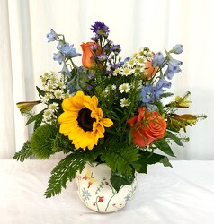 Fall Garden from local Myrtle Beach florist, Bright & Beautiful Flowers