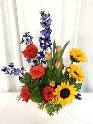 Autumn Whimsy from local Myrtle Beach florist, Bright & Beautiful Flowers