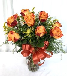 Classic Cornucopia from local Myrtle Beach florist, Bright & Beautiful Flowers