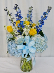 Bundle of Joy from local Myrtle Beach florist, Bright & Beautiful Flowers
