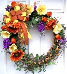 Wreath #10 from local Myrtle Beach florist, Bright & Beautiful Flowers