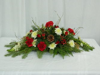 Simply Christmas from local Myrtle Beach florist, Bright & Beautiful Flowers