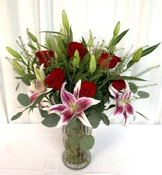 Starry Valentine Evening from local Myrtle Beach florist, Bright & Beautiful Flowers