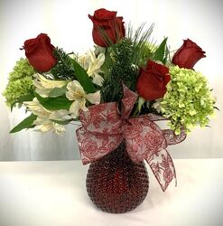 Simply Rosy from local Myrtle Beach florist, Bright & Beautiful Flowers