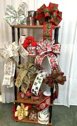 Ribbons and Bows from local Myrtle Beach florist, Bright & Beautiful Flowers
