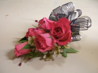 Sweetheart Rose Corsage  from local Myrtle Beach florist, Bright & Beautiful Flowers