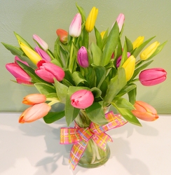 Tulip Splash from local Myrtle Beach florist, Bright & Beautiful Flowers