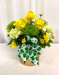 Pot of Gold from local Myrtle Beach florist, Bright & Beautiful Flowers