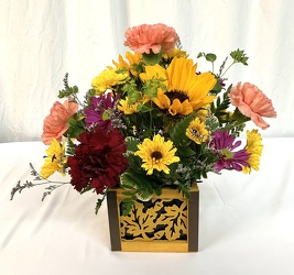 Autumn Delight from local Myrtle Beach florist, Bright & Beautiful Flowers