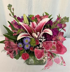 Pretty in Pink from local Myrtle Beach florist, Bright & Beautiful Flowers
